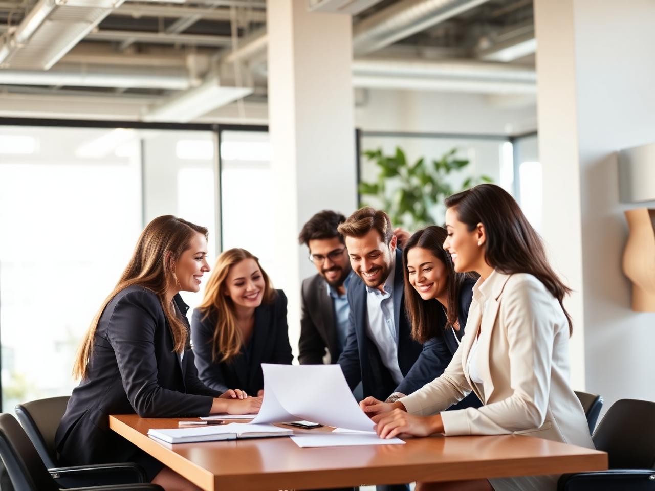 RightKind consultants in a strategy session